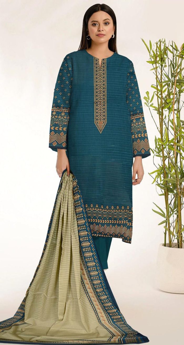 Bonanza Satrangi Lawn 2024 Collection New Arrivals - Image 15