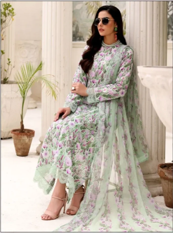 Bareeze Lawn Collection | Clearance Sale Women's Pakistani Suits - Image 5