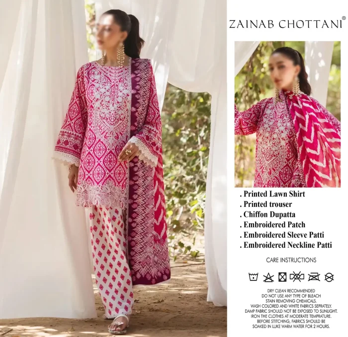 Maria B Summer Collection 2024 Breezy & Beautiful Unstitched Fabrics Upto 50% OFF - Image 4